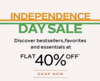 Van Heusen - Independence Day Sale - Flat 40% off + Extra 10% off