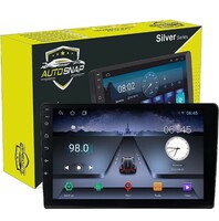 AUTO SNAP 10 Inch HD Car Stereo Touch Screen Double Din Stereo Player 13 Android Version Gorilla Glass IPS Display Flashing 2GB/32GB ROM Universal Screen