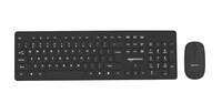 Amazon Basics Wireless Keyboard and Mouse Combo (Black)