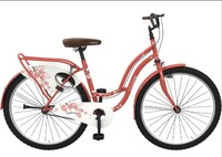 Lifelong Lady Cycle with Caliper Brake, Rigid Fork, Mudguard, Integrated Carrier