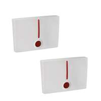 Anchor by Panasonic Swami Narayan Door Bell for Home and Office (Pack of 2, White)
