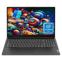 Lenovo V15 G2 15.6" FHD Anti-Glare Business Laptop, Intel Celeron N4500, 8GB RAM, 256 SSD, Windows 11, Black