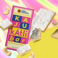 Go DESi Kaju Katli Bar, 2 x 60 g