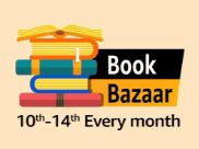 Amazon Book Bazaar - 10 to 14 Aug - Upto 50% off + Bank offers