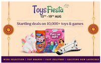  Toys Fiesta - Upto 75% off + Bank offers