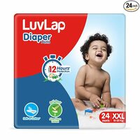 LuvLap Diaper Pants XXL, 15-25kg, 24 Count, Baby Diaper Pants, with Aloe Vera Lotion for Rash Protection, upto 12 Hour protection