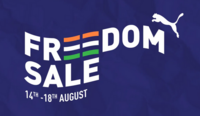 Puma Freedom Sale [14-18 August] : Upto 55% Off + Extra 15% on Everything + 5% Off on Online Payment