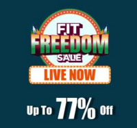 Fit Freedom Sale - Upto 77% Off + Assured Free Shaker + Extra 15% Off 