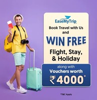 Win a Flight, Hotel, Holiday & Assured Vouchers worth INR 4000
