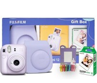  Fujifilm Instax Mini 12 Gift Box with 10 Shots- Purple 