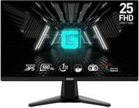 MSI 25 inch Full HD IPS Panel with Anti-Flicker, Wide Color Gamut and Less Blue Light Gaming Monitor (G255F)  (Frameless, Adaptive Sync, Response Time: 1 ms, 180 Hz Refresh Rate)