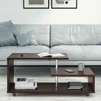 Nilkamal Engineered Wood Coffee Table | Center Table with Storage (Moxie).