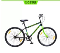 LOTUS-S BERLIN 26T 85% Assembled Single Speed MTB Bike with Hartex Nylon Tyres 26 T Mountain Cycle