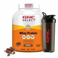 GNC Whey Protein Powder With Free Shaker (2KG) | Chocolate 