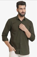 FILO HEVIS Filohevis Men's Solid Regular Fit Cotton Casual Shirt with Spread Collar & Full Sleeves.

