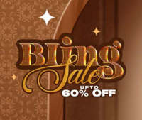 Bling Sale - Upto 60% off + Get 2 panties free + Extra ₹100 Off