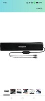 Honeywell Moxie V500 10W Portable USB Wired Soundbar, Speaker for PC,Desktop and Laptop with Volume Control and 3.5 mm AUX,2.0 Channel,52mmX2 Drivers,Plug &Play,2 Yrs Maufacuturer Warranty