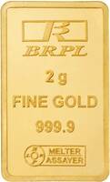 Banglore Refinery 2gm 24k gold coin @13729