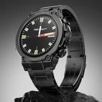 Fire-Boltt Cobalt 36.3mm AMOLED display, BT call, 300+ sports modes, 4BG storage, IP67 Smartwatch