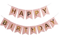 CherishX Bunting Flags Banner - For Birthday Party Decorations, Multicolour, 1 pc