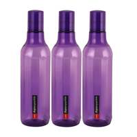 CELLO Aqua Sparkle Water Bottle 1000ml [Set of 3] Purple