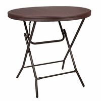 Supreme Furniture Bistro Foldable Round Plastic Table