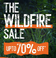 The Wildfire Sale | Upto 70% Off + Additional 10% Off 