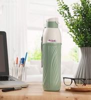 Trueware 850ml Pure Insulated Plastic Leak Proof Water Bottle