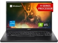 Acer Aspire 7 (2024) Intel Core i5 12th Gen 12450H - (8 GB/512 GB SSD/Win11 Home/4 GB Graphics/NVIDIA GeForce RTX 2050) Gaming Laptop (15.6 In)