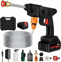 OVIARA Cordless Portable Pressure Washer Gun 48V 12000mah High Pressure Water Gun [Rs 800 Coupon]
