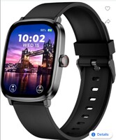 beatXP Unbound Era 2.01'' Super Retina AMOLED Display 1000 Nits BT Calling & IP68 Smartwatch