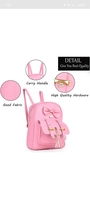 INAXA Small 5L Backpack Stylish Cute mini 3PCS Combo set for Girls (pink)