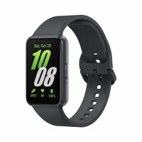 Samsung Galaxy Fit3 (Gray), 40mm AMOLED Display with Aluminium Body