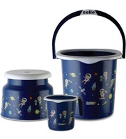 Cello Kidzbee Cosmic Explorer Splash Bathroom Set of 3