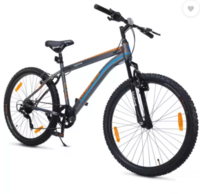 Lifelong MultiSpeed Bicycle - V Brake - Front Suspension 27.5 T Mountain Cycle  (7 Gear, Black, Only Front Suspension)