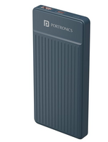 Portronics Luxcell B 10K 10000 mAh 22.5W Fast Charging Power Bank, Ultra Slim Power Bank