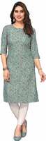 Women printed kurta multicolor