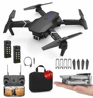  Drone with 1080P Camera 2 Batteries One Key Take Off Land Altitude