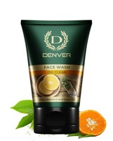 Denver Men Oil-Clear Face Wash with Vitamin C & Green Tea - 100g