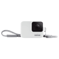 GoPro Water Resistant Sleeve for Point & Shoot Camera (Adjustable Lanyard, White) 