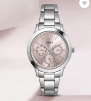 TIMEX  Multi Function Pink Dial Wo Analog Watch - For Women TWEL98SMU02