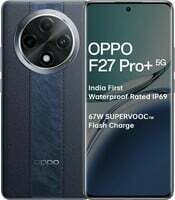 OPPO F27 Pro+ 5G (Midnight Navy, 8GB RAM, 128GB Storage) | 6.7" FHD+ AMOLED Toughest 3D Curved Display|64MP AI Featured Camera|IP69 | 67W SUPERVOOC| with No Cost EMI/Additional Exchange Offers