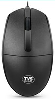 TVS ELECTRONICS Champ M120 Wired Optical Mouse with 1200 DPI Resolutions | 3 Handy Buttons with 1.5 Million Durable Clicks | Fast Moving Scroll Wheel, Plug and Play USB Mouse for Windows/Mac  