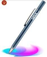 GIZGA Capacitive Stylus Pen for Smartphone/Tablet/iPad/Pro/Air/iPhone/iOS/Android/All Touch Screens Devices| Fine Point Disc Tip, Lightweight Aluminum Body Magnetic Cap Drawing Writing (Grey
