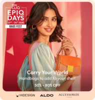 Tatacliq Epiq Days 50-80% off on Bags, Watches & More    (22-25 Aug)