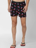 American Eagle Outfitters Printed Men Black Boxer Shorts