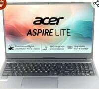 Limited-time deal: Acer Aspire Lite AMD Ryzen 5 5500U Premium Thin and Light Laptop (16 GB RAM/512 GB SSD/Windows 11 Home) AL15-41, 39.62 cm (15.6") Full HD Display, Metal Body, Steel Gray, 1.59 KG