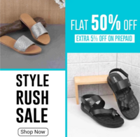 Mochi Shoes - Style Rush Sale - Flat 50% off + Extra 5% off on prepaid