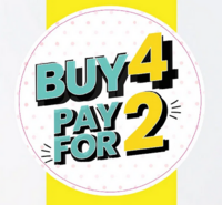 Weekend Sale - Buy 2 Get 2 Free On Bras & Panties + Extra ₹239 Off / 2.5% discount on online payments