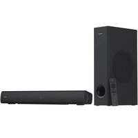 Apply Coupon - Creative Stage V2 2.1 Soundbar with Subwoofer, Clear Dialog, BT 5.0, TV ARC, Optical, and USB Audio, Wall Mountable, Adjustable Bass and Treble @ 6999/-